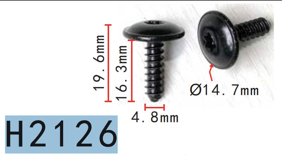 Vis Autoperceuses - YOSOO - 4,8 X 16 Mm - Lot De 50 - Acier Galvanisé - Foto 8