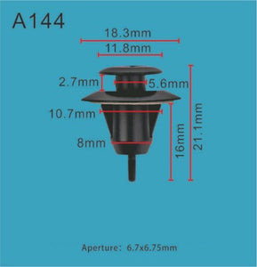 20Pcs Fit Toyota Land Cruiser Prado retainer clip 75868-60010 by autobahn88