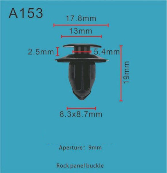 20Pcs Fit Toyota Avalon Camry rocker moulding retainers 75867-33030