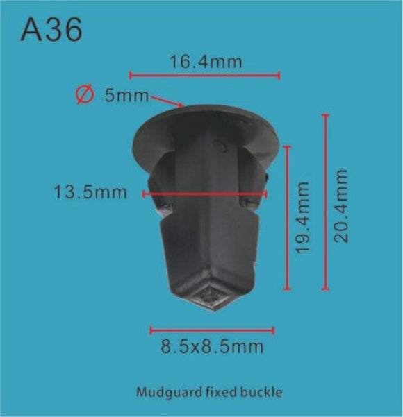 Autobahn88 Camry Isuzu Screw Grommet, Compatible With Toyota,Isuzu (OEM