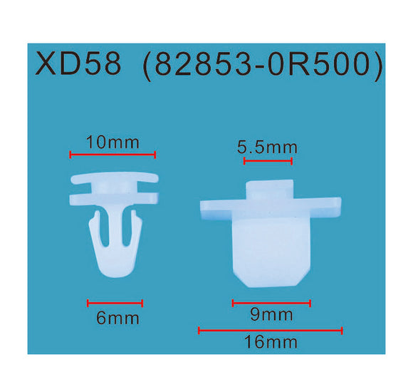 20pcs Door Trim Panel Clip Fit Hyundai 828530R500 by Autobahn88