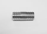 Stainless Steel Straight Hose Joiner Coupler Barb Adaptor, Multiple Size
