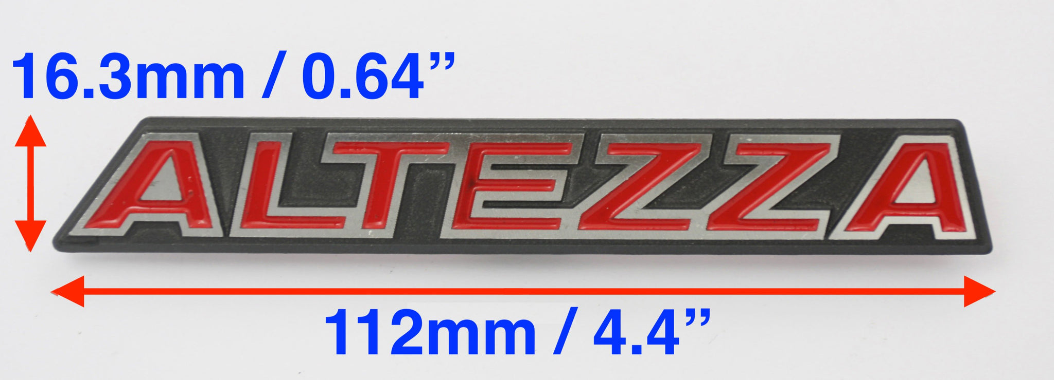 Aluminum Badge Emblem Logo (IS200) Fit For Toyota ALTEZZA RS200