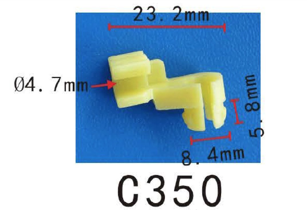 20 Nylon Fit Toyota #69293-12060 Door Lock Left 5mm Rod Size Clip Fit ...
