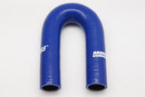Universal Silicone Hose, U-shape 180-Deg Elbow Coupler, Center Line Distance 4" (102mm), Multiple Color & Size