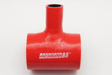 Universal Silicone Hose, T-Piece 3 Way BOV Coupler, Spout ID 1" (25mm), Length 3" (76mm), Multip