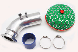 J-Pipe Delete Kit + Power Flow Unit -  Autobahn88 Alloy Intake Pipe 80mm For Toyota Chaser 1JZ JZX100