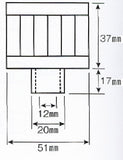 Power Flow Filter, Inlet Size (Inner Diameter), 12mm (0.5")