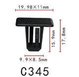 20x Nylon Fit Jeep Rocker Panel Clip  (11mmx20mm ) Head Size