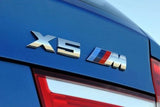 Badge Chrome Emblem for Rear Trunk Fit For BMW M-power M M3 M5 M6 Z3 1M X1 X3 X5