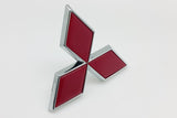 Emblem Badge RED Color fit for Mitsubishi Lancer Evolution Grille Rear Trunk