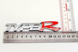 Chrome Emblem Badge fit for Honda VTEC TypeR Type-R Front / Rear Trunk