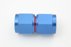 Alloy AN Female to AN Female Flare Swivel, Straight - Multiple Size