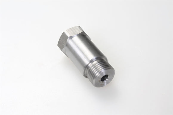 Steel O2 Sensor Spacer Expender, M18 x 1.5, L=45mm (1.78