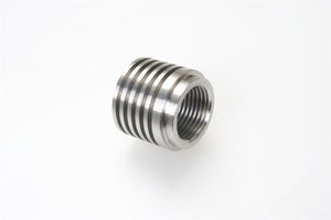 Steel O2 Sensor Weld Bung, thread M18 x 1.5, OD=26mm (1"), L=22mm (0.8")