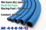 Nitrile Butadiene Rubber NBR Fuel Oil Gasoline Push On Hose Line by 1 Meter, Blue, Multiple Size