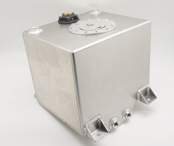 Aluminum Racing Fuel Tank Fuel Cell, With Fuel Level Sender, Cap and Fuel Cell Safety Foam (for E85), Multiple Size