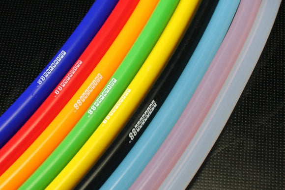 Silicone Vacuum Hose, Length 5 Feet / 1.5 Meter (can be length up to 150 Feet / 50 Meter ), Mult
